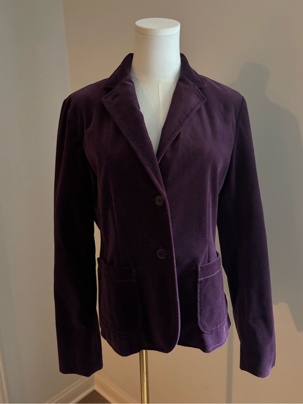 Gap Vintage Velvet Blazer